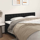 Vidaxl hoofdborden 2 st 100x5x78 88 cm kunstleer zwart