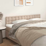 Vidaxl hoofdborden 2 st 100x5x78 88 cm kunstleer cappuccinokleurig