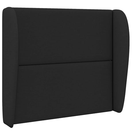 Vidaxl hoofdbord oor zwart 80 x 23 x 6 cm stof