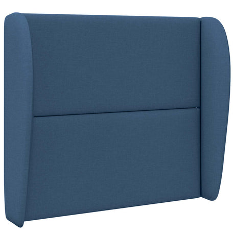 Vidaxl hoofdbord oor blauw 80 x 23 x 6 cm stof
