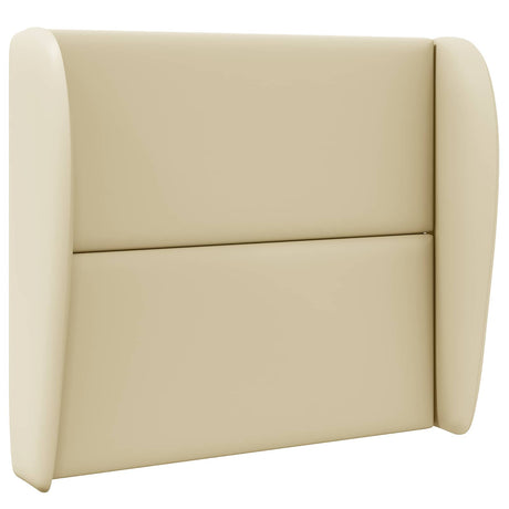 Vidaxl hoofdbord oor crème pvc