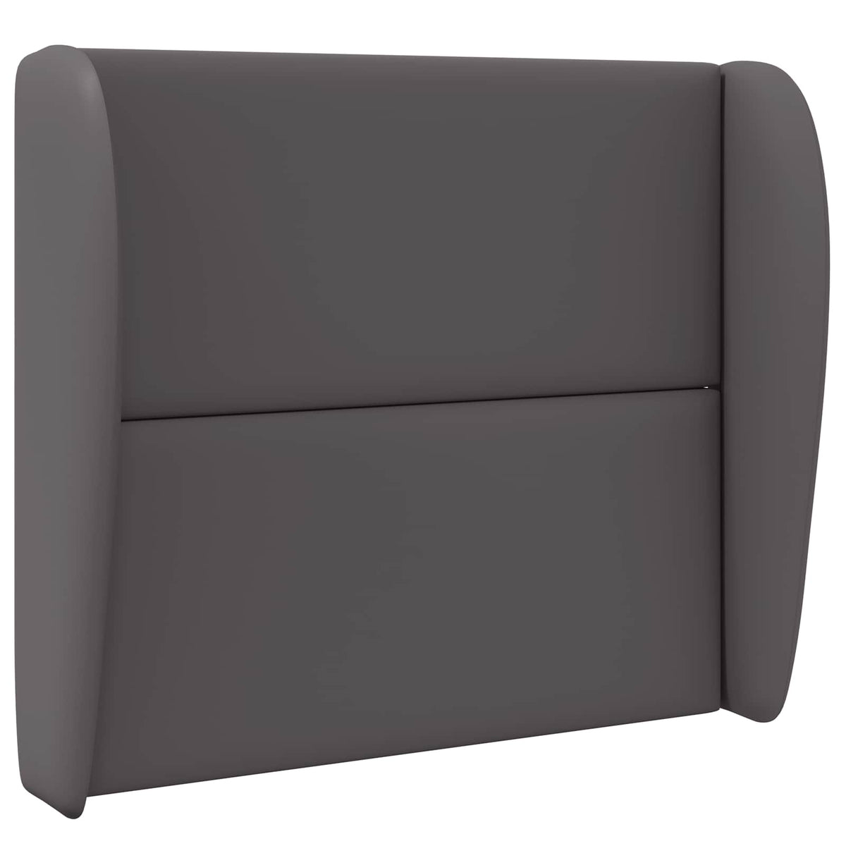Vidaxl hoofdbord oor dim grijs 80 x 23 x 6 cm pvc