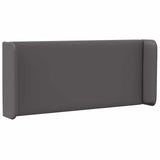Vidaxl hoofdbord oor 2 pcs grijs 40 x 16 x 5 cm multiplex en kunstleer