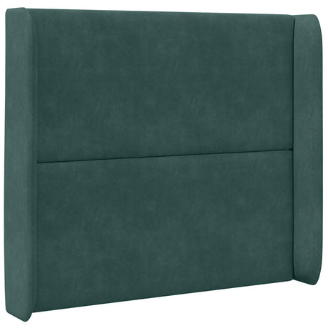 Vidaxl hoofdbord oor groen 80 x 16 x 4 cm fluweel