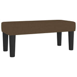 Vidaxl bankje 70x30x30 cm stof bruin