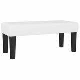 Vidaxl bankje 70x30x30 cm kunstleer wit