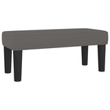Vidaxl bankje 70x30x30 cm kunstleer grijs