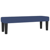 Vidaxl bankje 100x30x30 cm stof blauw