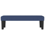 Vidaxl bankje 100x30x30 cm stof blauw
