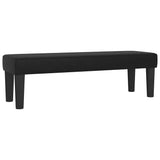 Vidaxl bankje 100x30x30 cm kunstleer zwart