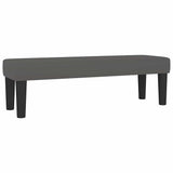 Vidaxl bankje 100x30x30 cm kunstleer grijs