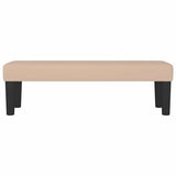 Vidaxl bankje 100x30x30 cm kunstleer cappuccinokleurig