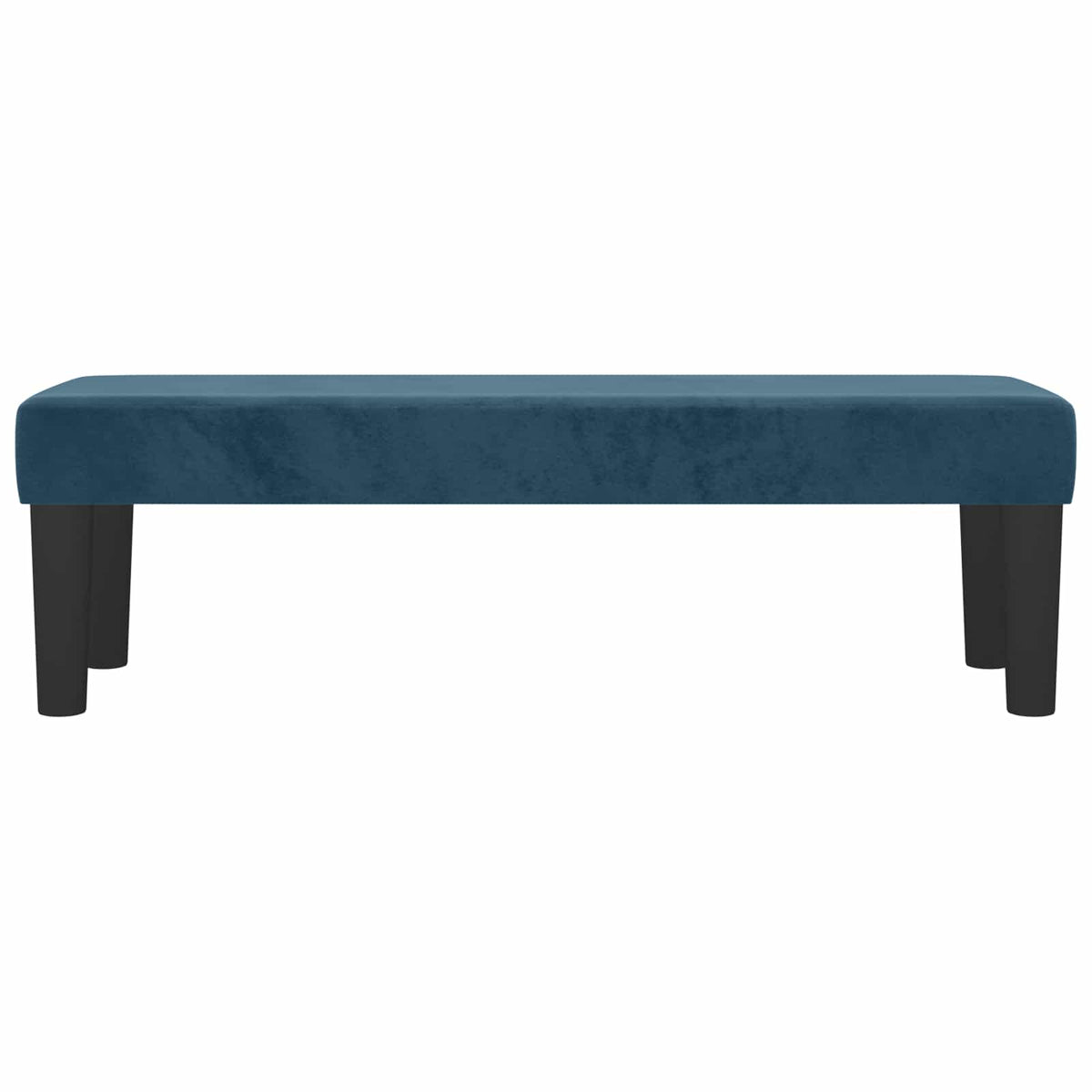 Vidaxl bankje 100x30x30 cm fluweel donkerblauw