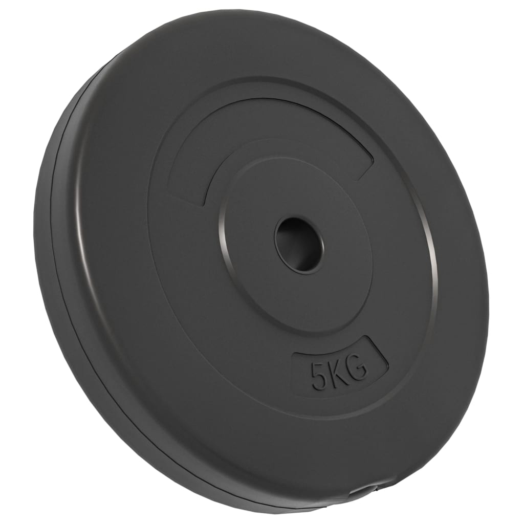 Disques licou vidaxl 4 st 30 kg de béton