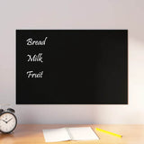 Vidaxl magneetbord wandgemonteerd 60x40 cm gehard glas zwart