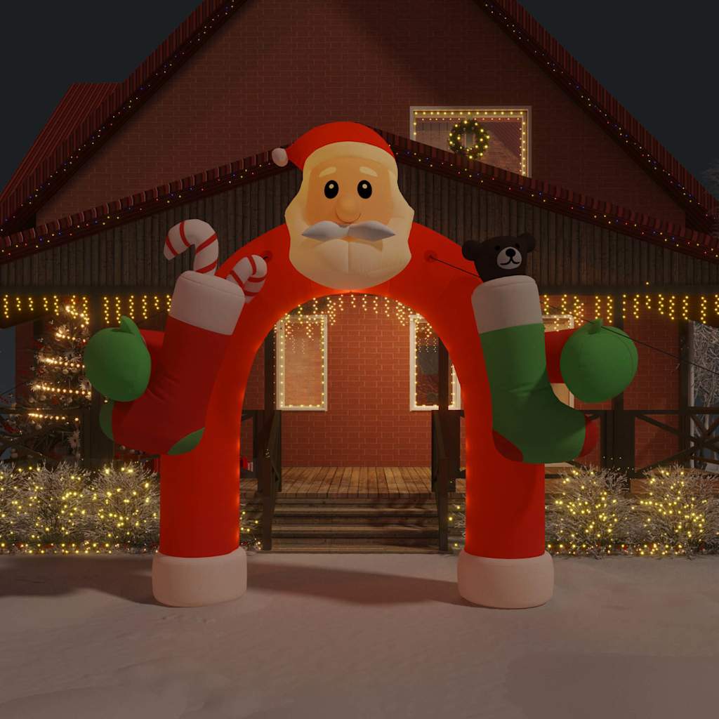 Vidaxl kerstboog opblaasbaar met led's 320 cm