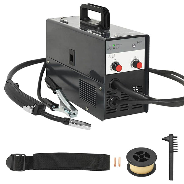 Vidaxl lasapparaat flux core mig 120a gasloos