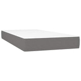 Vidaxl pocketveringmatras medium 80x200x20 cm stof donkergrijs