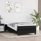 Vidaxl pocketveringmatras medium 80x200x20 cm stof zwart