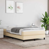 Vidaxl pocketveringmatras medium 120x200x20 cm stof crèmekleurig
