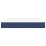 Vidaxl pocketveringmatras medium 140x190x20 cm stof blauw