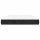 Vidaxl pocketveringmatras medium 140x190x20 cm fluweel zwart