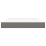 Vidaxl pocketveringmatras medium 140x200x20 cm stof donkergrijs