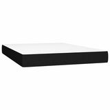 Vidaxl pocketveringmatras medium 140x200x20 cm stof zwart