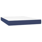 Vidaxl pocketveringmatras medium 140x200x20 cm stof blauw