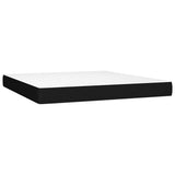 Vidaxl pocketveringmatras medium 160x200x20 cm stof zwart
