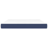 Vidaxl pocketveringmatras medium 160x200x20 cm stof blauw