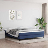 Vidaxl pocketveringmatras medium 160x200x20 cm stof blauw