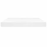 Vidaxl pocketveringmatras medium 180x200x20 cm kunstleer wit