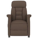Vidaxl fauteuil bruin 96,5 x 70,5 x 95 cm microvezel