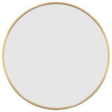 Vidaxl wandspiegel rond ø40 cm goudkleurig