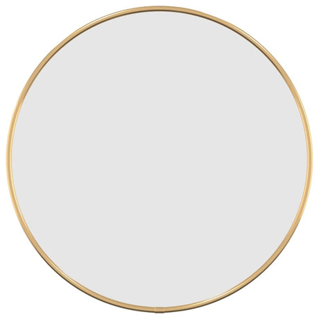 Vidaxl wandspiegel rond ø40 cm goudkleurig