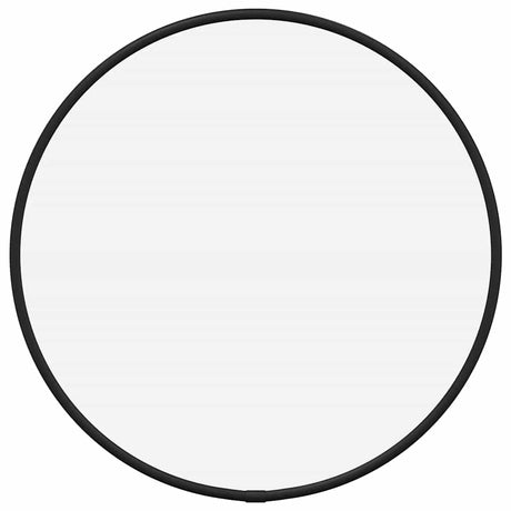 Vidaxl wandspiegel rond ø30 cm zwart