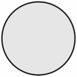 Vidaxl wandspiegel rond ø40 cm zwart