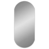 Vidaxl Wall Mirror 90x40 cm owalny srebrny kolor