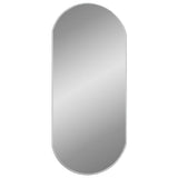 Vidaxl Wall Mirror 90x40 cm owalny srebrny kolor