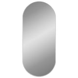 Vidaxl Wall Mirror 100x45 cm owalny srebrny kolor