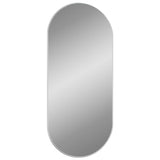 Vidaxl Wall Mirror 100x45 cm owalny srebrny kolor