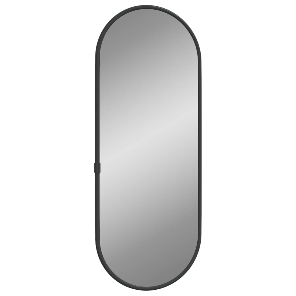 VidaXL wall mirror 40x15 cm oval black