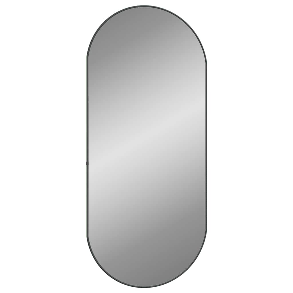 Vidaxl Wall Mirror 100x45 cm owalny czarny