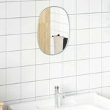 Vidaxl wandspiegel 40x30 cm zilverkleurig