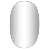 Vidaxl wandspiegel 70x45 cm zilverkleurig