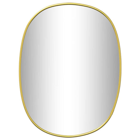 Vidaxl wandspiegel 40x30 cm goudkleurig
