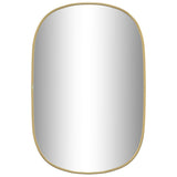 Vidaxl Wall Mirror 60x40 cm guldfarvet