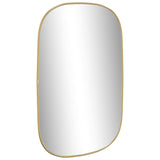 Vidaxl Wall Mirror 70x45 cm złota