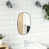 Vidaxl wandspiegel 60x40 cm zwart